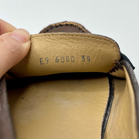 Boemos Bronze Leather Driving Loafer - Picture 8 of 8